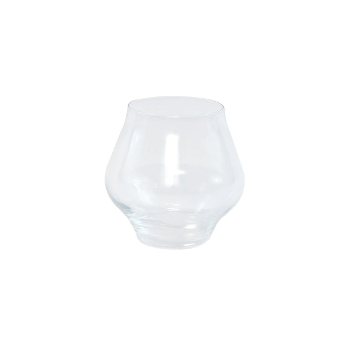 Vietri Contessa Clear Stemless Wine