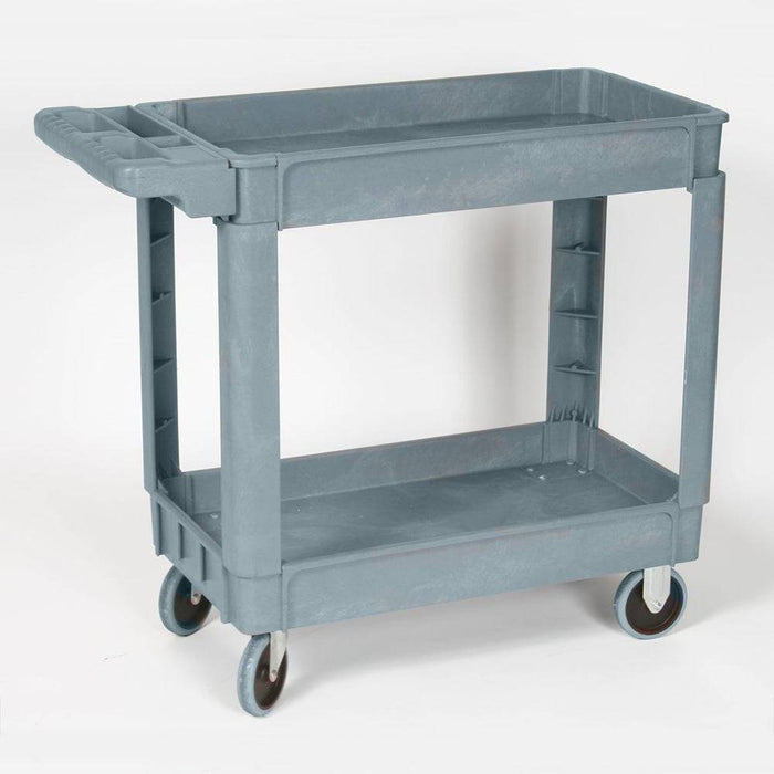 Wesco Deluxe Plastic Service Cart, 550 Lbs Capacity, 16" x 30", product view 3
