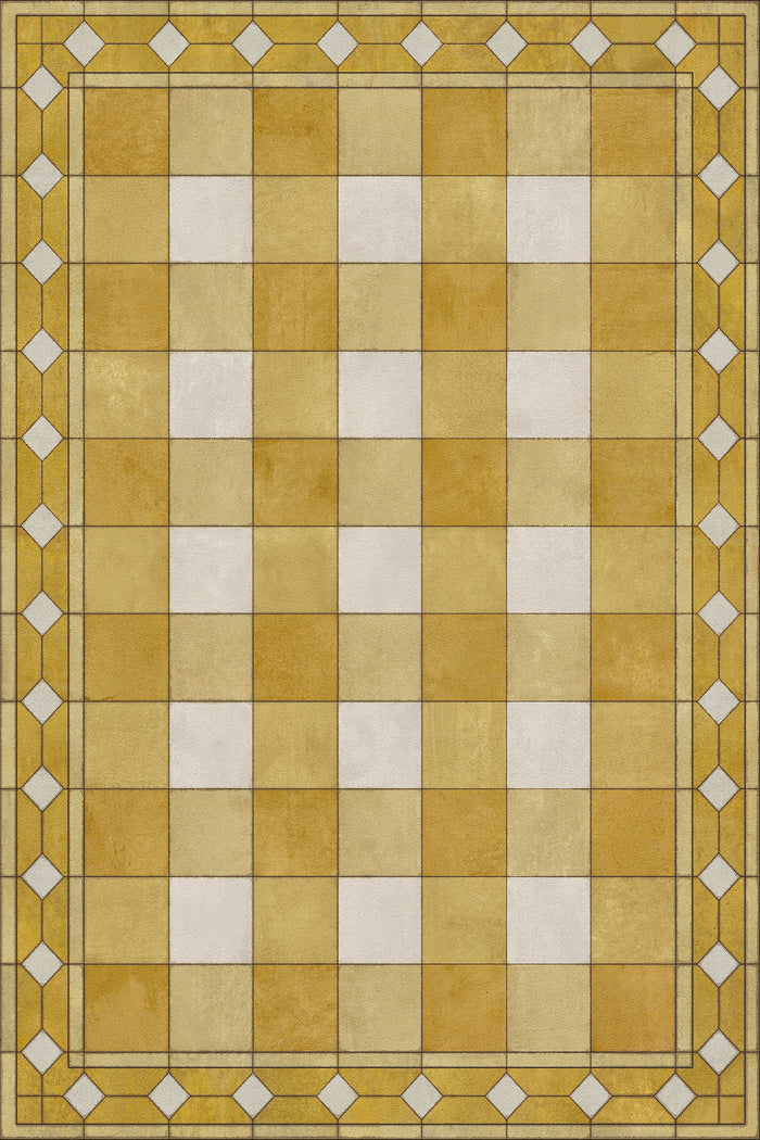 Williamsburg - Gingham Tile - Yellow