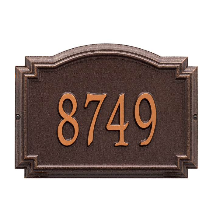 One Line Plaque / AC - Antique Copper