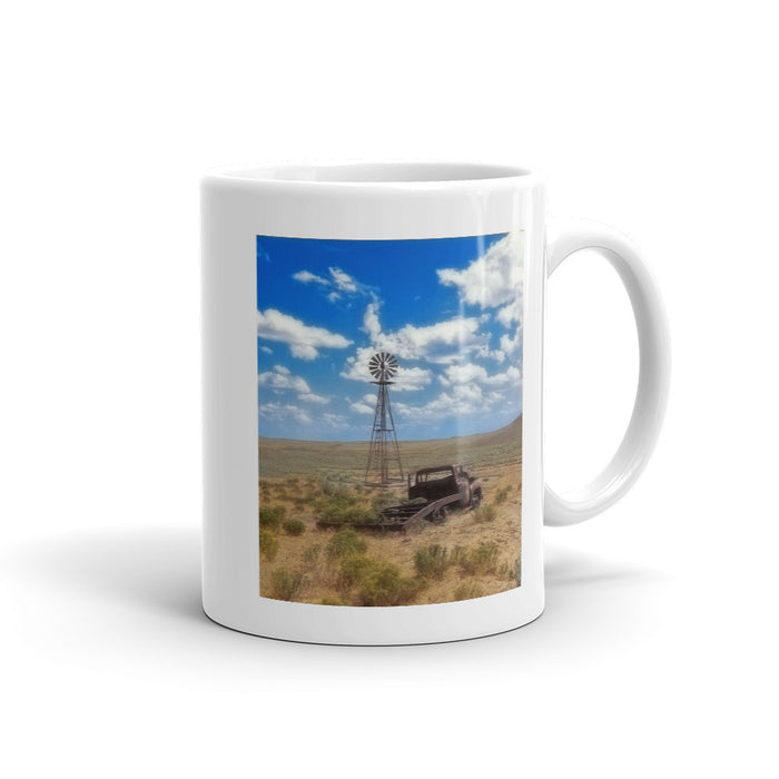 Windmill Over Lenzen Mug
