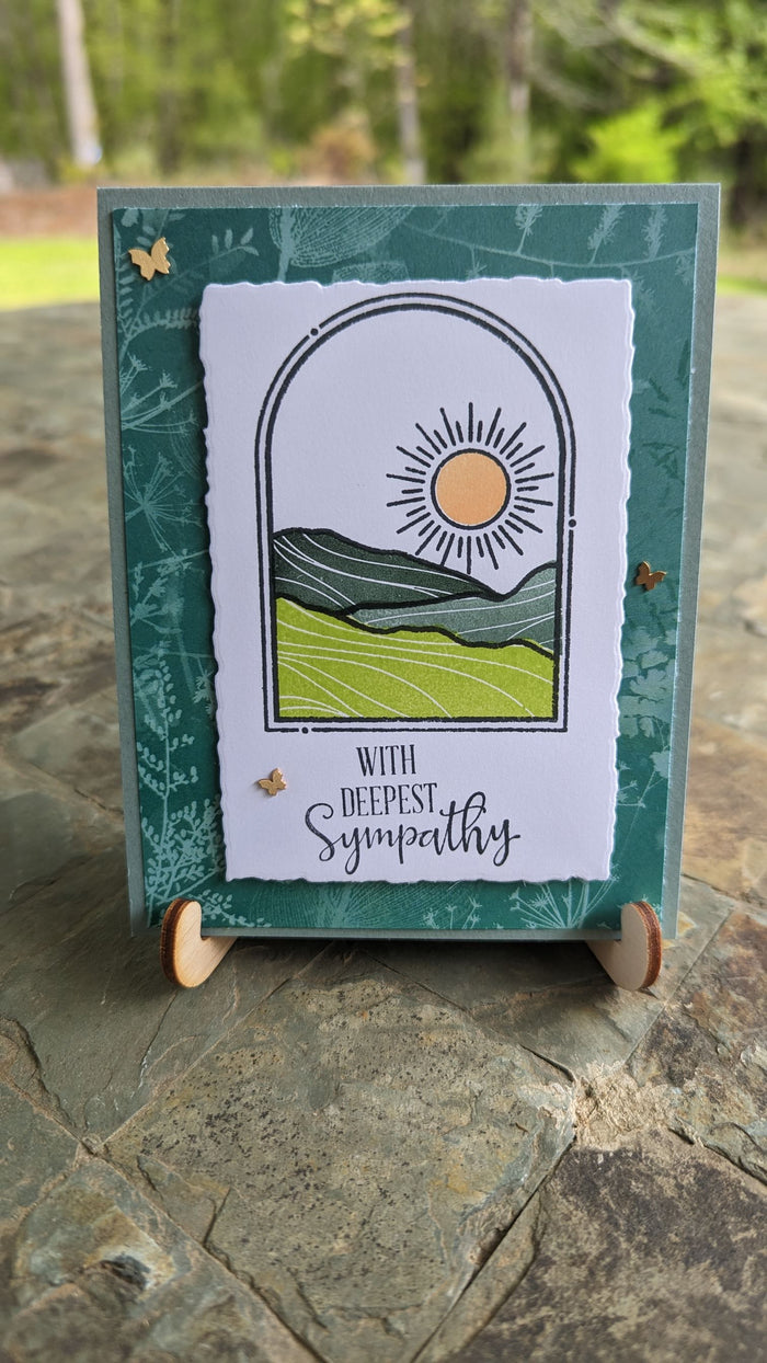 With Deepest Sympathy Greeting Card