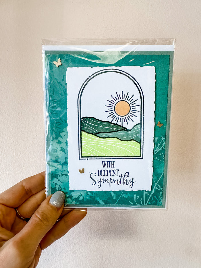With Deepest Sympathy Greeting Card