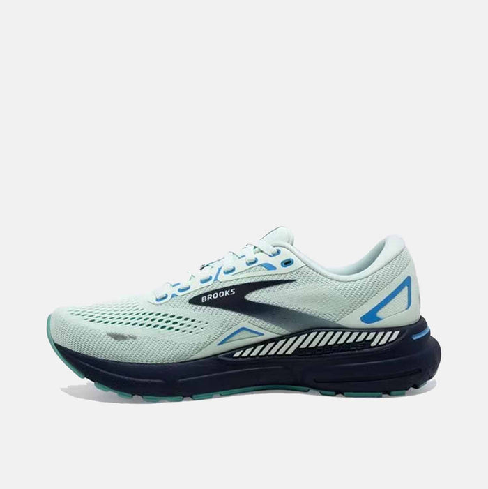 Side medial view of Women's Brooks Adrenaline GTS 23 Running Shoes.