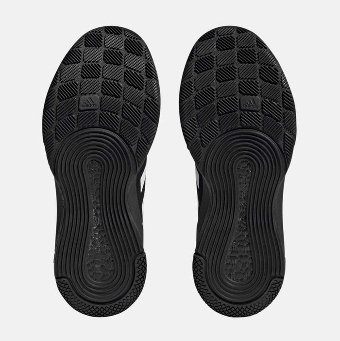 Women's Crazyflight Mid Volleyball Shoes, Core Black/White - SV SPORTS