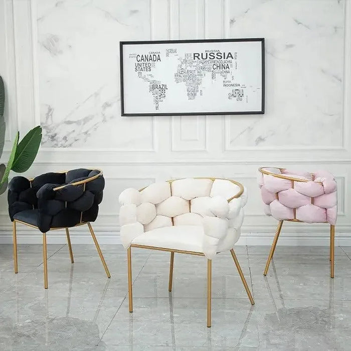 Soft Comfortable Fabric Chair