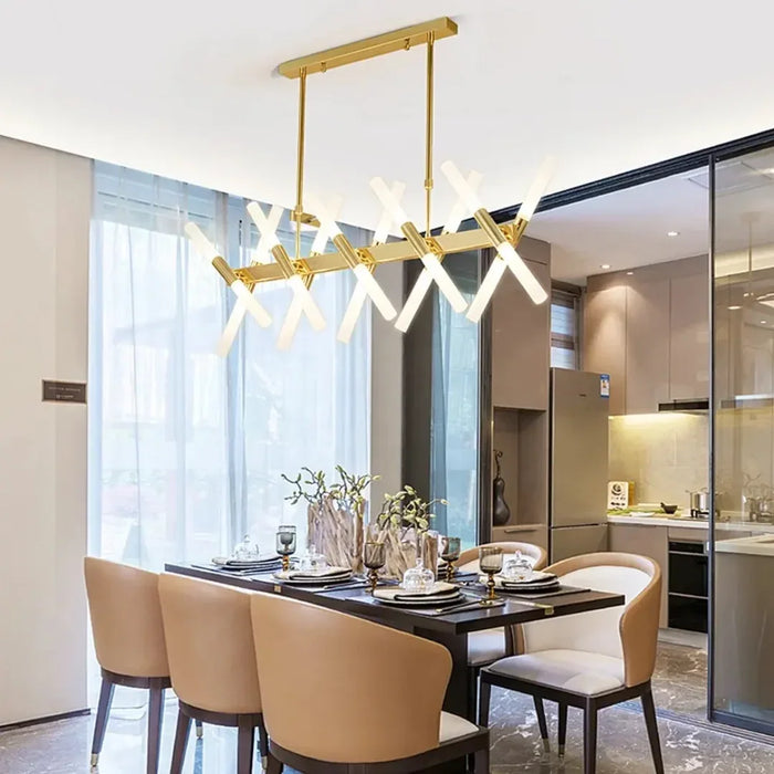 Modern branch chandelier