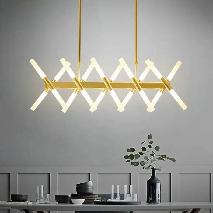 Modern branch chandelier