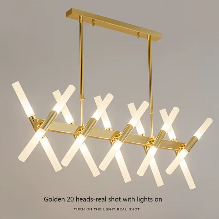 Modern branch chandelier