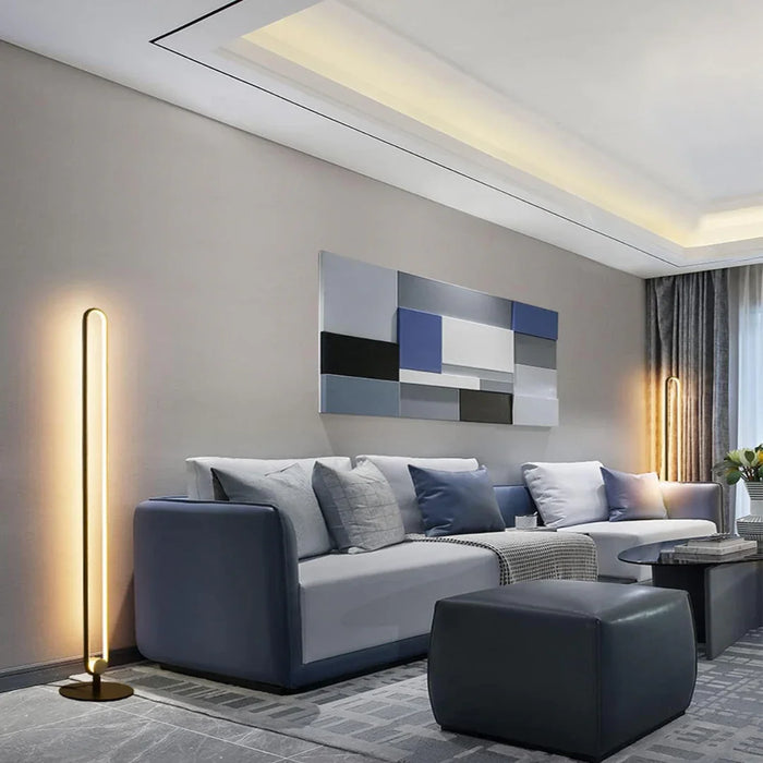 Curved Floor Lamp