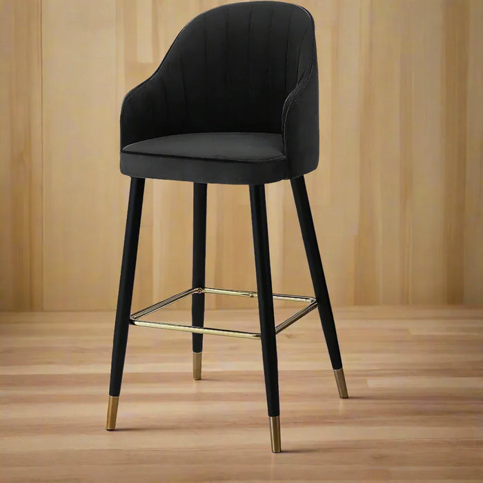 Modern Dining Chair with Metal Legs