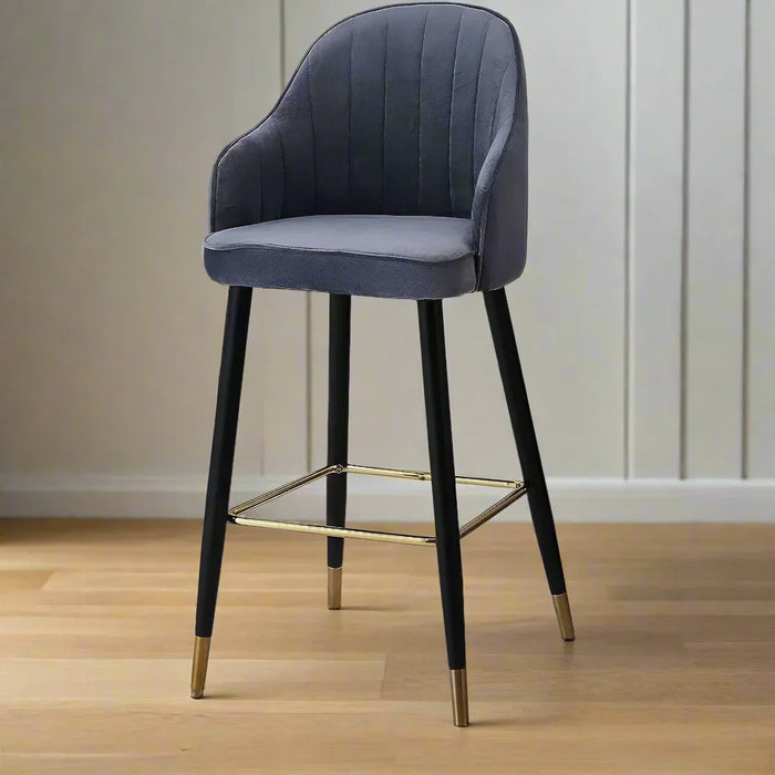 Modern Dining Chair with Metal Legs
