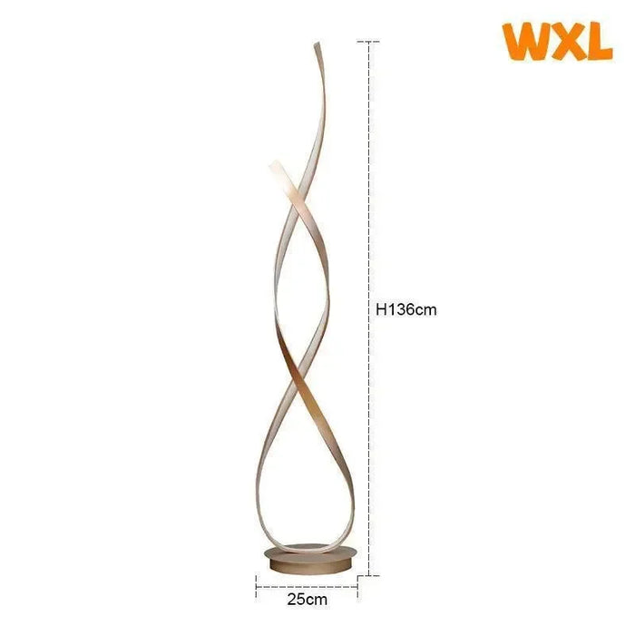 Tall lamp at 136 cm