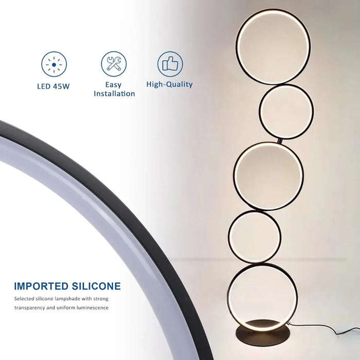 Modern Circle Floor Lamp