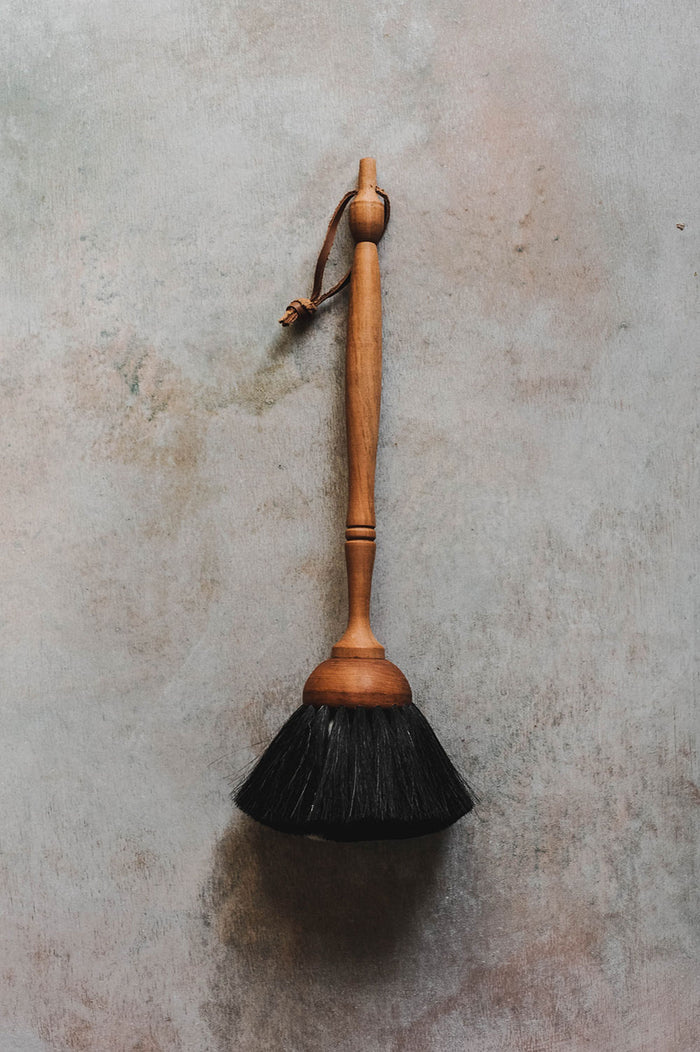 Wooden Whisper Duster - Black