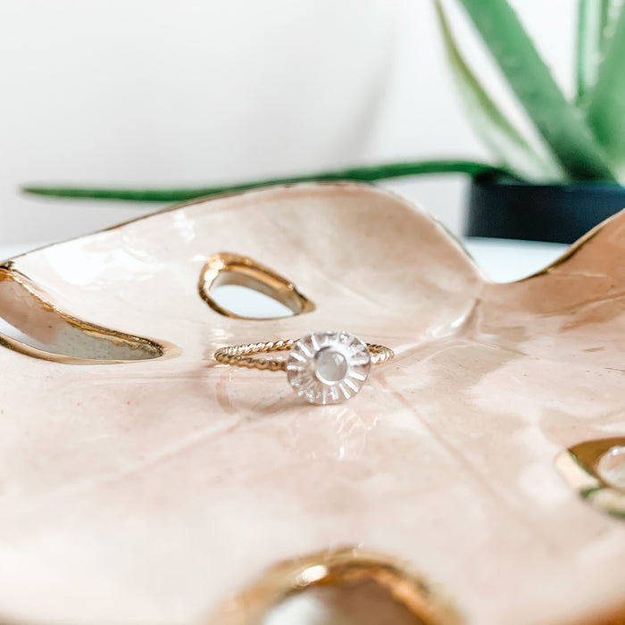 You are Golden Delicate Ring