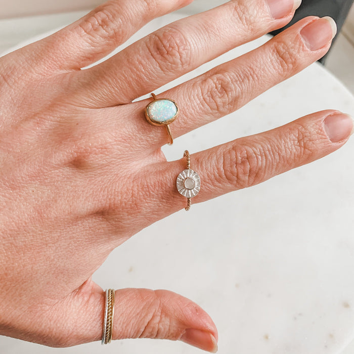 You are Golden Delicate Ring