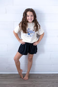 Youth Newcastle Racers Doodle Graphic Tee Ivory