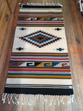 Zapotec Handwoven Wool Rug; 30"x60"; ZP2-17