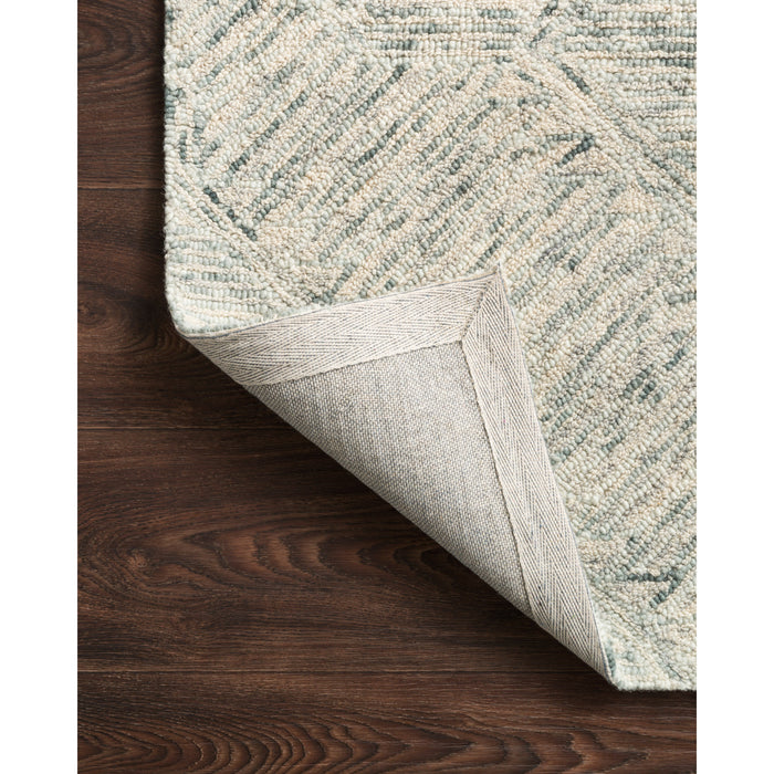 Rugs by Roo Loloi Ziva Sky Area Rug in size 3' 6" x 5' 6"
